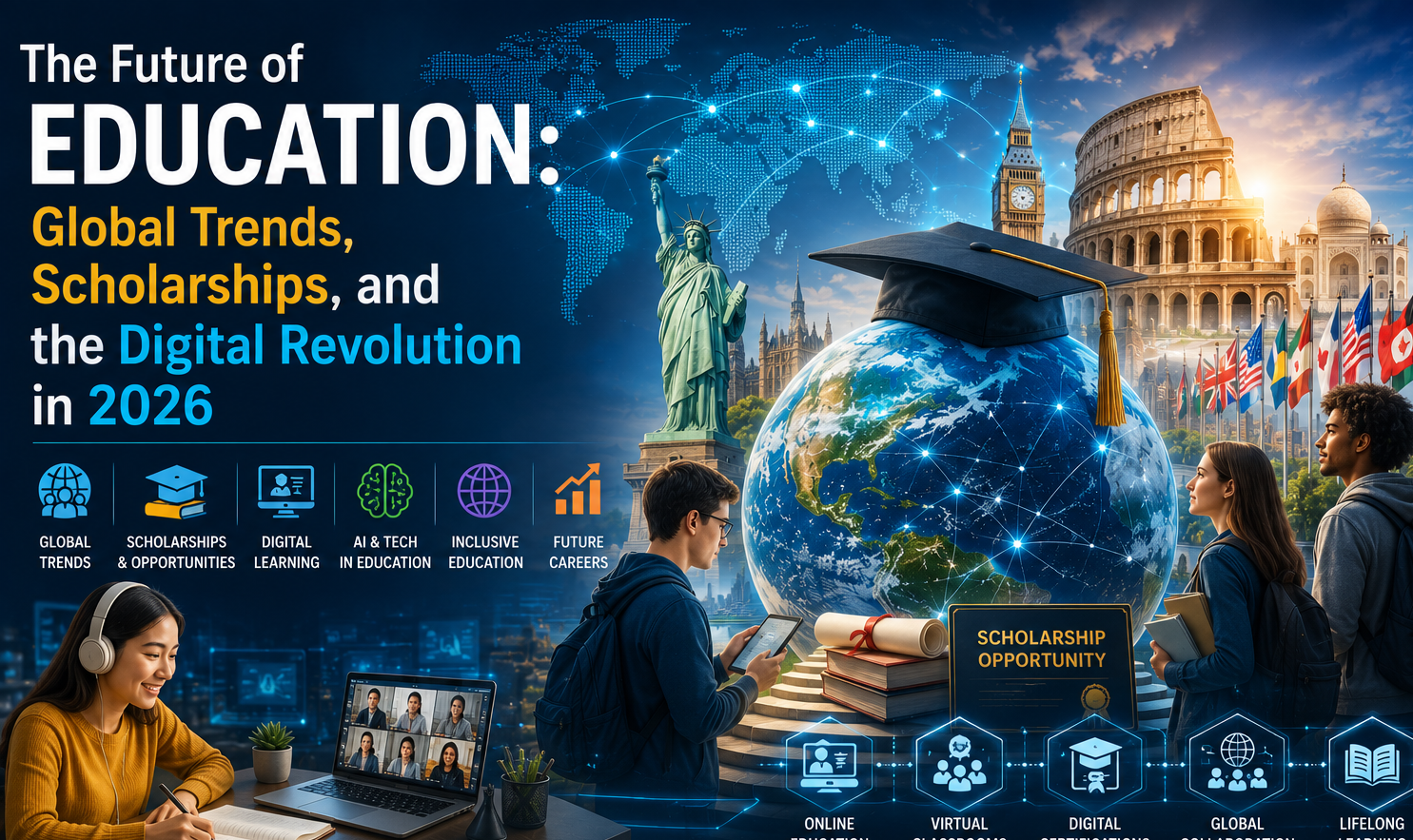 The Future of Education: Global Trends, Scholarships, and the Digital Revolution in 2026